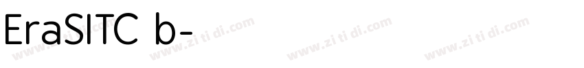 EraSITC b字体转换